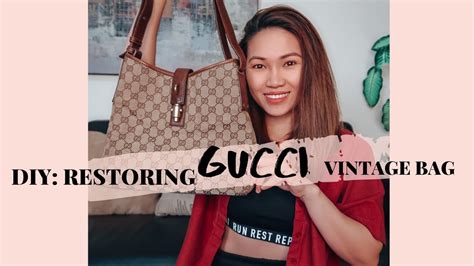 how to clean inside of gucci purse|How to clean Gucci bag .